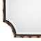 Baxton Studio Lieven Rustic Glam and Luxe Two-Tone Light Brown and Black Finished Metal Accent Wall Mirror 229-12928-ZORO - alternate 4